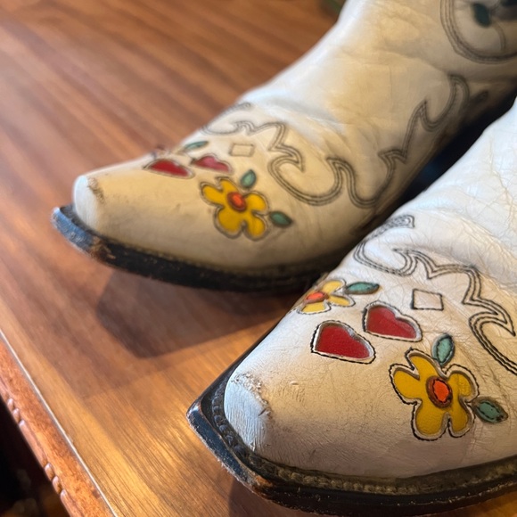 Old Gringo - White Cowgirl Bandit Boots - size 8.5 - Picture 6 of 11
